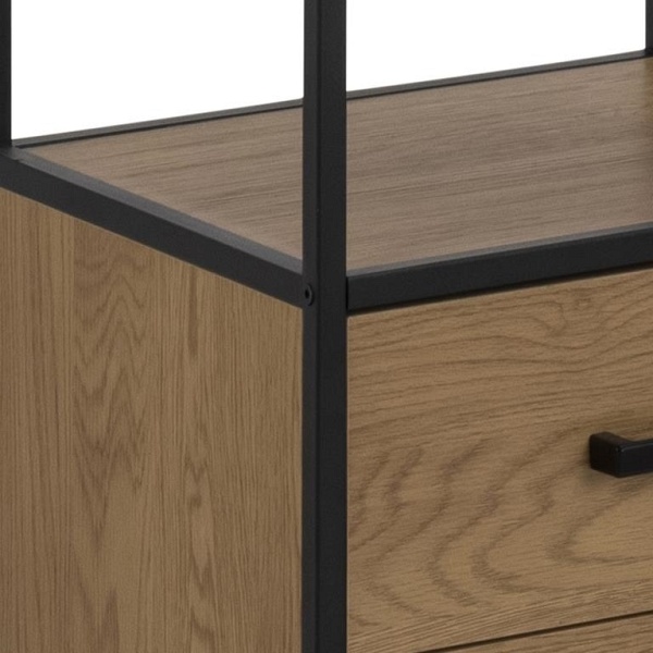 Słupek z szufladami Seaford naturalny - ACTONA